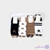 جوراب زنانه نخی گوش دار