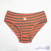 شورت زنانه نخ پنبه راه راه