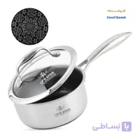 شیرجوش استیل لیزری لایف اسمایل LIFEP18NSAU-18 سایز 18