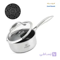شیرجوش استیل لیزری لایف اسمایل LIFEP18NSAU-16 سایز 16
