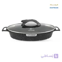 تابه مرغ گرانیت لایف اسمایل SPHM-S-FI42D سایز 42
