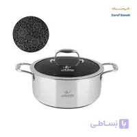 قابلمه استیل لیزری لایف اسمایل LIFEP18N-24P سایز24