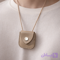 آویز جای دعا چرم طبیعی دست‌دوز چرم سعدی