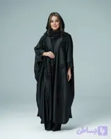 عبا اماراتی مدل صدف/ ساتن زارا ترک / جواهردوزی شده /سایز 40 تا 60 کیفیت تضمینی