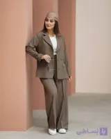 کت شلوار راحیل / جنس پارچه بزیاق درجه یک /38 تا 48 ضمانت کیفیت دوخت و پارچه