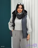 پافر دخترانه دورو مدل بهرانوش / پارچه مموری / مناسب ۳۶ تا ۴۶ کیفیت تضمینی