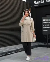 مانتو کتان زنانه مدل شیدا / پارچه کتان کاغذی / مناسب ۴۰ تا 50 / کیفیت تضمینی
