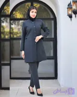مانتو شلوار اداری / مدل:مارال جنس دیپلمات پرشیا /مناسب ۳۸ تا ۵۲ کیفیت عالی