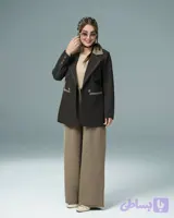 ست کت و شلوار زنانه مازراتی / دو سایزی مناسب ۳۸ تا ۴۶ کیفیت تضمینی