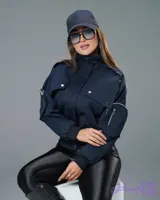 بامبر خلبانی کتان زارا / فری سایز۳۶ تا ۴۶ /تمام آستر کشی شده کیفیت تضمینی
