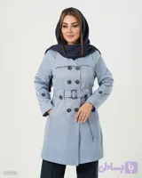 بارانی مدل کایلا - کتان تی سی - کد 2738 / مناسب ۳۶ تا ۴۶ تضمین اصالت