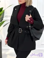 بارونی زنانه مدل عسل / پارچه کتان زارا درجه یک / فری ۳۶ تا ۴۶