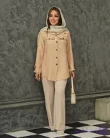 شومیز یقه مردانه /مدل مریم /جنس پارچه: صوفیا/ 38 تا 46/ کیفیت تضمینی