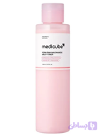 تونر شیری مدی کیوب مدل PDRN Pink Niacinamide