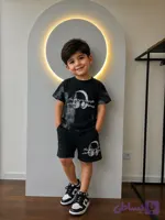 ست تیشرت و شلوارک پسرانه سایز ۲تا۳