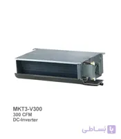 فن کویل سقفی توکار اینورتر برند مدیا به ظرفیت 300cfm