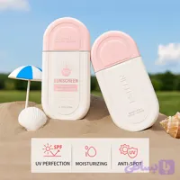 کرم ضد آفتاب بیرنگ صورت استیلن SPF 90 مدل ضد لک مناسب برای انواع پوست حجiم 100 میلی لیتر