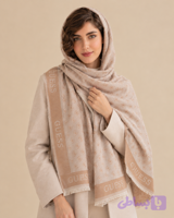شال کشمیر دو رو طرح GUESS وارداتی