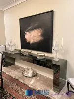 کنسول آینه‌ای دودی مدل Imperial 250