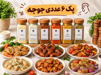 پک ۶ عددی ادویه های جوجه کباب