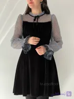 پیراهن مخمل مجلسی وارداتی
