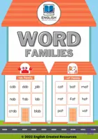 کتاب Word Family Posters (پوسترهای خانواده کلمات) نسخه انگلیسی PDF