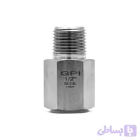 SS316 REDUCING ADAPTER ¼”NPT FEMALE *1/4” NPT MALE 6000 PSI