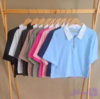 پولوشرت زیپدار بیسیک