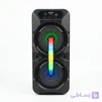 اسپیکر بلوتوثی پرتابل GTS-1958 سایز 8 اینچ، میکروفون‌دار و RGB