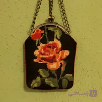 کیف دوشی کوبلن‌دوزی وینتیج | کد 05