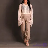 شومیز دانتل زنانه مدل هلن