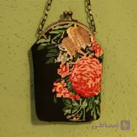 کیف دوشی کوبلن‌دوزی وینتیج | کد 07