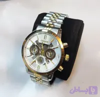 ساعت مچی زنانه CITIZEN سیتیزن سه موتور فعال فول تایم فلزی بند و قاب طلایی صفحه استیل کد 21018