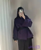 کت زنانه مازراتی کت بنفش