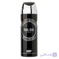 اسپری خوشبو کننده بدن مردانه عماد آرا مدل Tool Box حجم 200 میلی‌لیتر