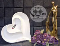 اردو خوری طرح قلب سایز برزگ