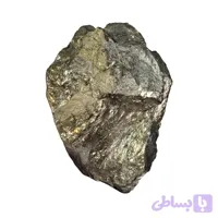 سنگ پیریت طبیعی خام؛ درخشش طلایی در دل یک سنگ معدنی