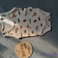 بادی رکابی نوزادی سایز۰تا۳ماه