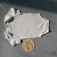 بادی آستین کوتاه سایز ۶تا۹ماه پهنا ۲۳فاق۴۱