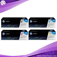 پک کامل تونر رنگی Hp مدل 125A