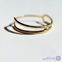 انگشتر دورینگ تراشدار - خرید طلا آنلاین با کمترین اجرت