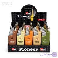 فندک آشپزخانه جت Pioneer MAX مدل Pioneer Lighter با گاز بوتان قابل شارژ 25 عددی