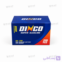 باتری قلمی دینکو بسته ۲۰ عددی