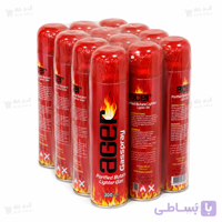 گاز فندک آگر مدل FH3 حجم 300 میلی‌لیتر بسته 12 عددی