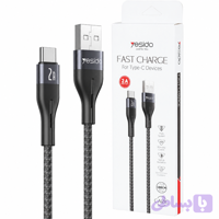 کابل شارژ USB-A به تایپ سی یسیدو مدل CA121C طول 1 متر