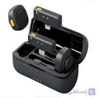 میکروفن یقه ای بی سیم مدل SX27 با درگاه اتصال تایپ سی
