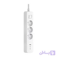 سه راهی و شارژر رومیزی ۳ پریز شیائومی مدل Xiaomi 20W Power Strip