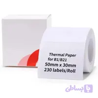 رول پرینتر لیبل زن نیمبات سایز 30 * 50 مدل Niimbot 230white