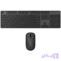 ست کیبورد و ماوس بی‌سیم شیائومی مدل Xiaomi Wireless Keyboard and Mouse Set 2 گلوبال