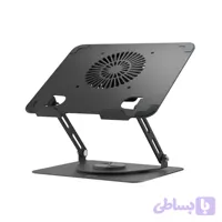 پایه خنک‌کننده لپ‌تاپ گرین لاین مدل Adjustable دارای یک عدد فن مناسب برای لپ‌تاپ‌های 13 تا 17 اینچی